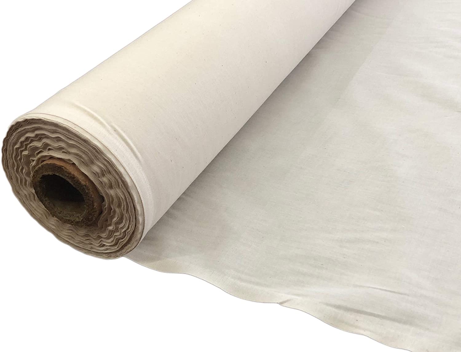 5 Yards Unbleached Muslin Fabric-image